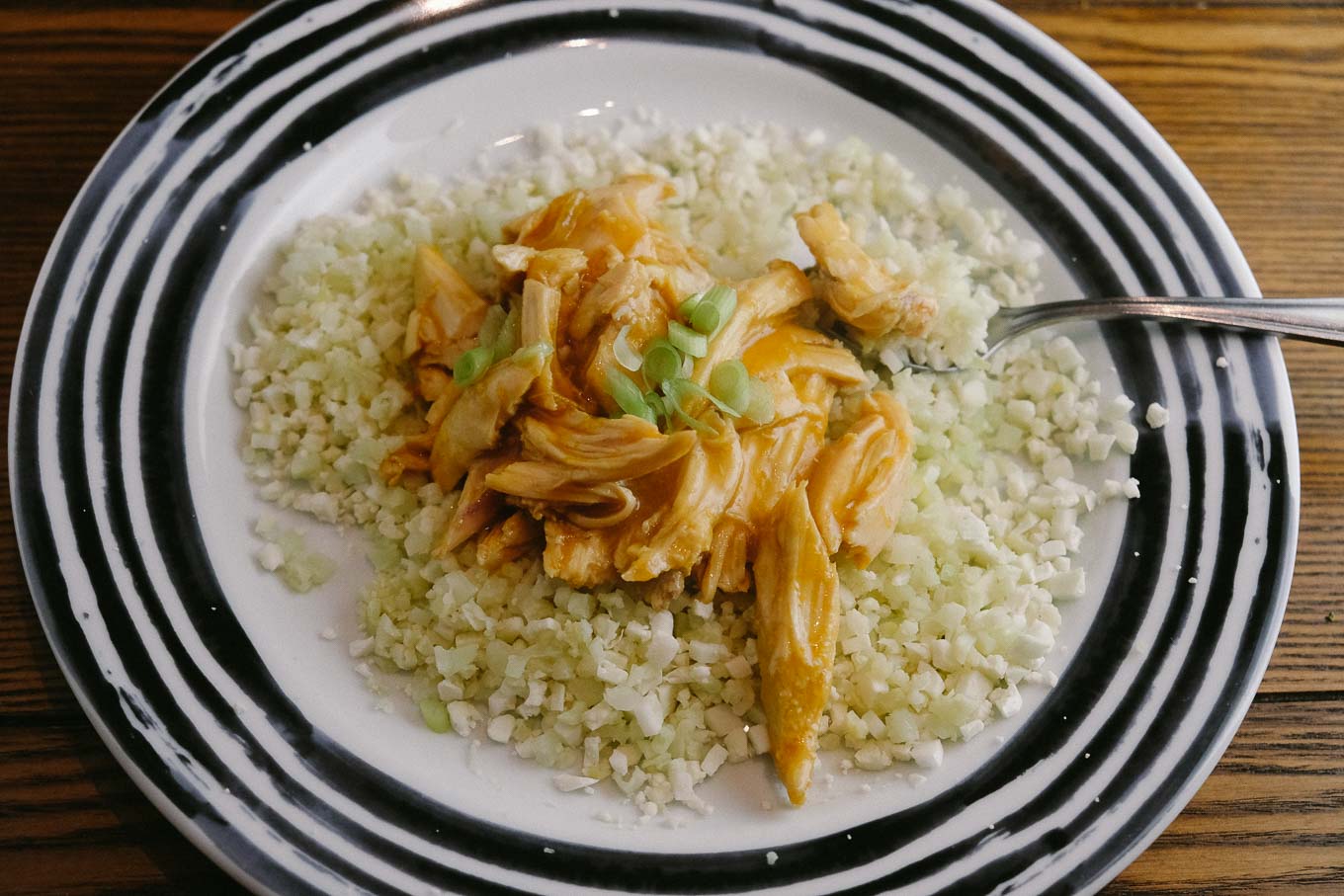 Orange Chicken With Cauliflower Rice